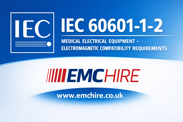 Medical Device EMC & Compliance: A Practical Path to IEC 60601-1-2 (EU MDR & UK MDR)