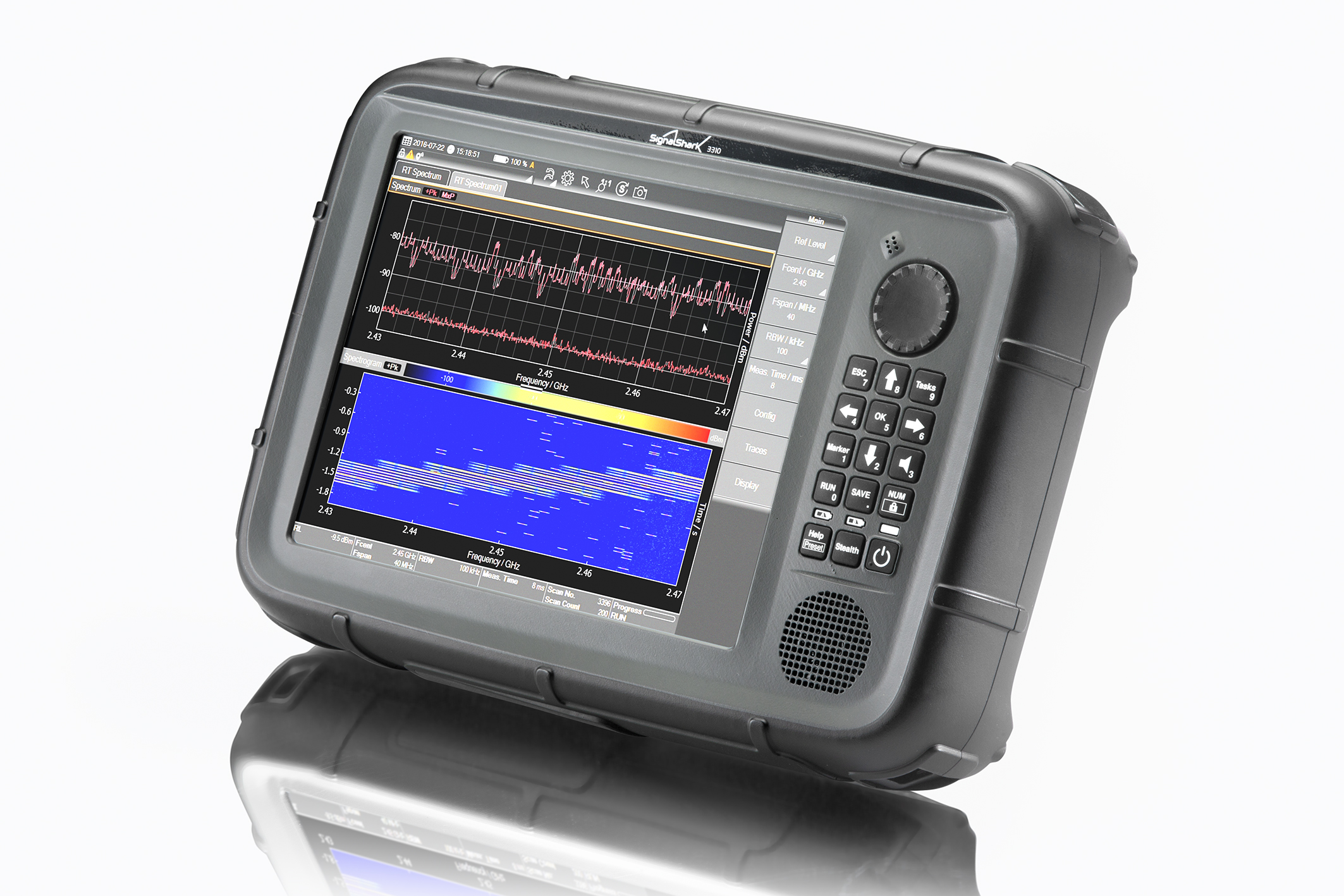Robust Narda Signal Shark 3110 available at EMC Hire 