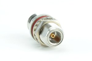 Coaxial RF N-type Bulkhead Adaptor