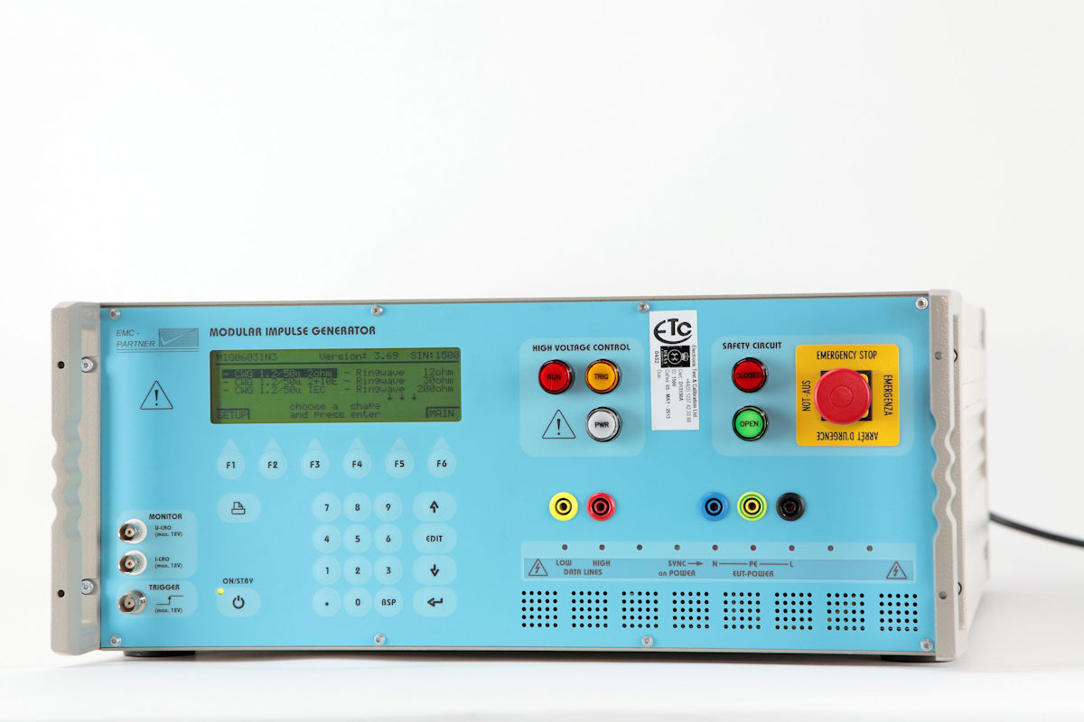 EMC Partner MIG0603-IN3 CWG Surge, Telecom Surge & Ringwave Generator