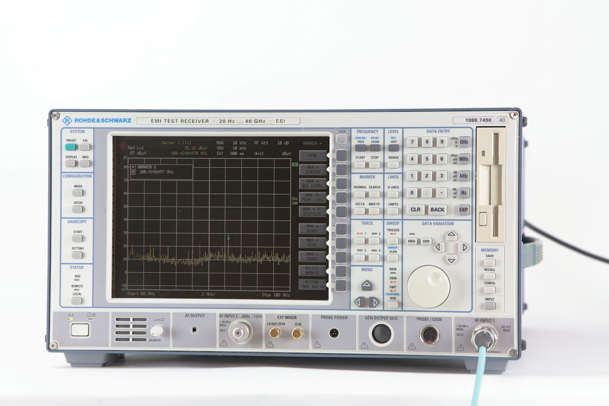 R&S ESIB-40 Compliant Test Receiver / Analyser