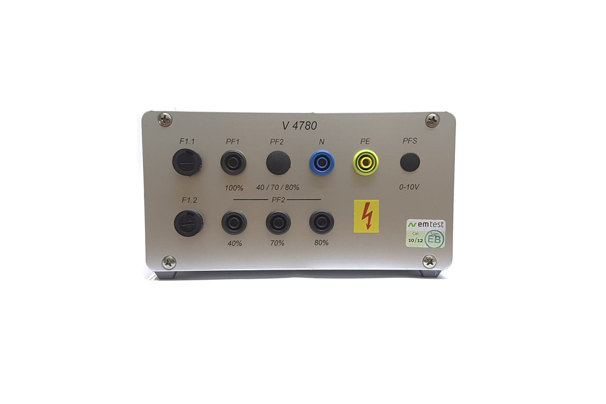EM-Test V4780 Mains Voltage Dips Tapped Transformer