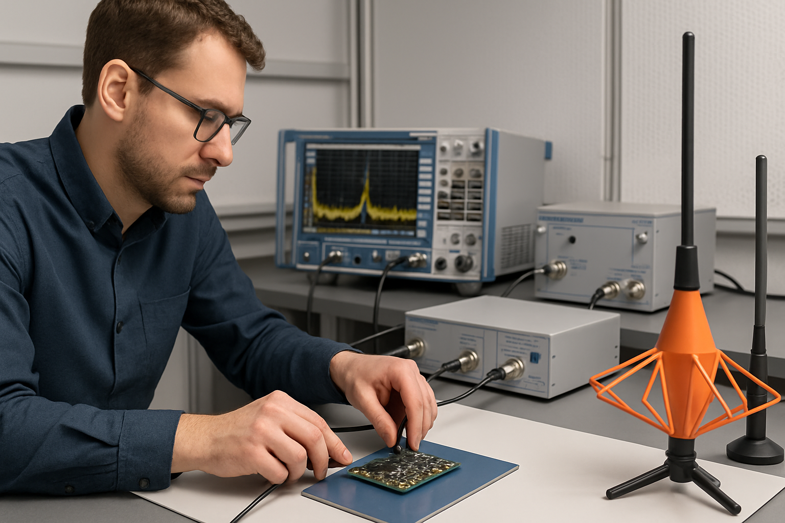 EMC testing checklist before compliance testing