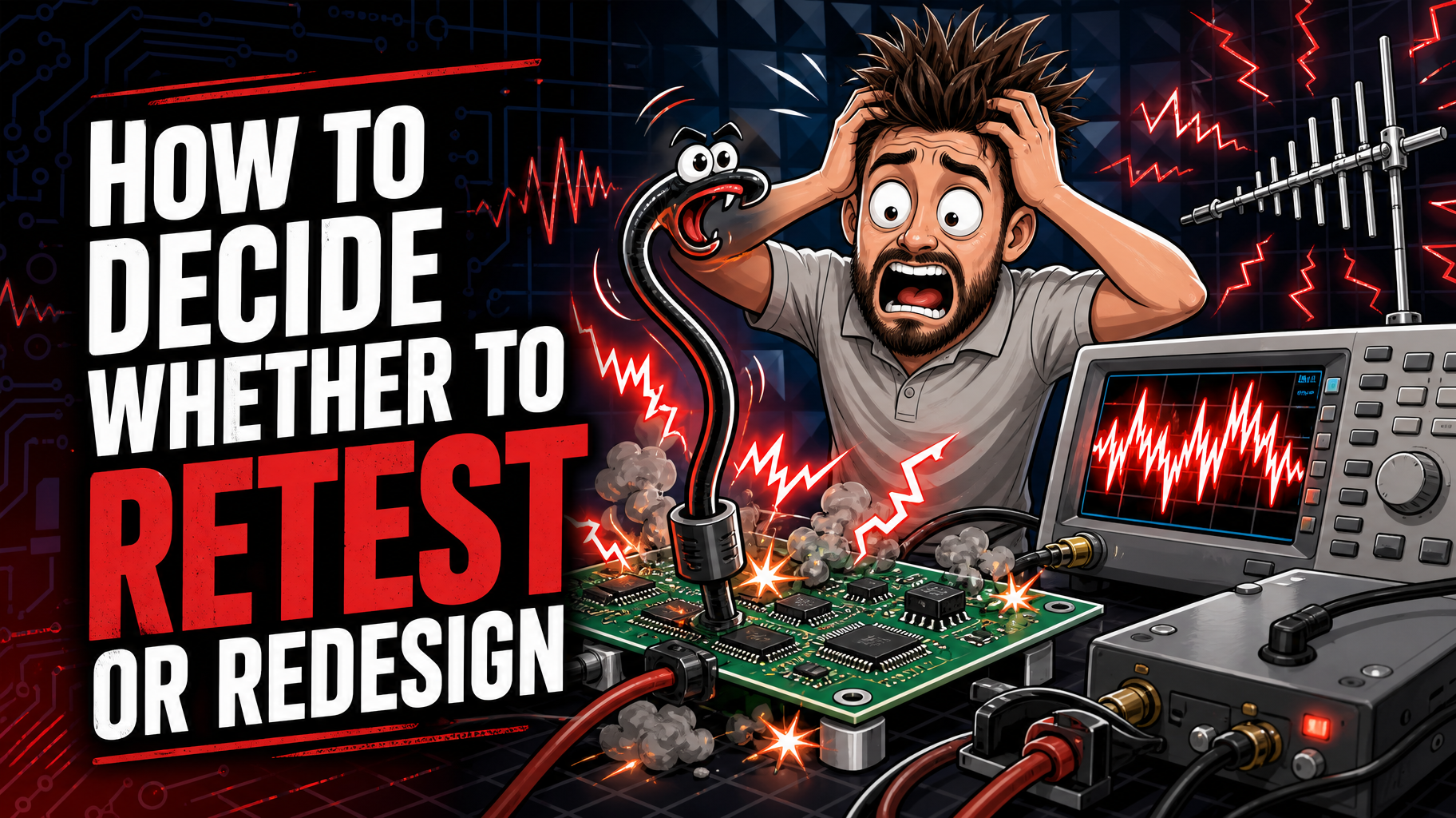 How to decide whether to retest or redesign