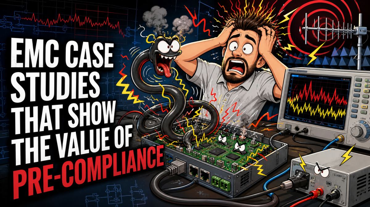 EMC case studies that show the value of pre-compliance