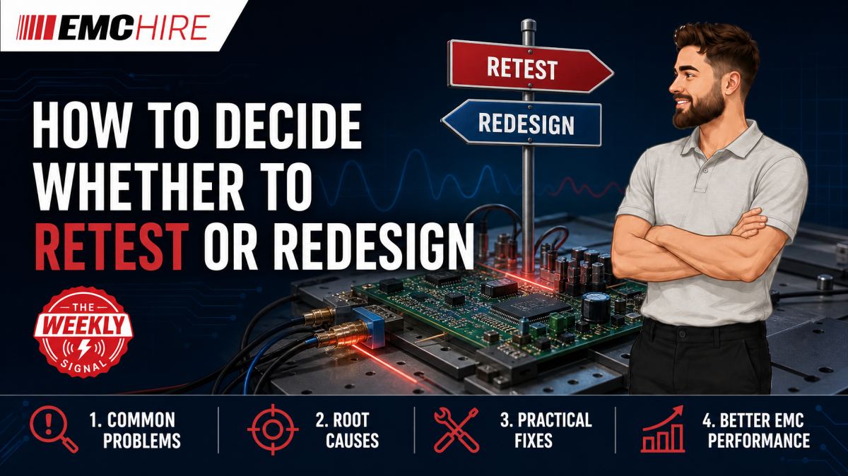 How to decide whether to retest or redesign