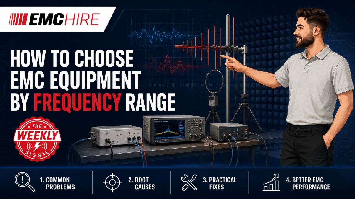 How to choose EMC equipment by frequency range