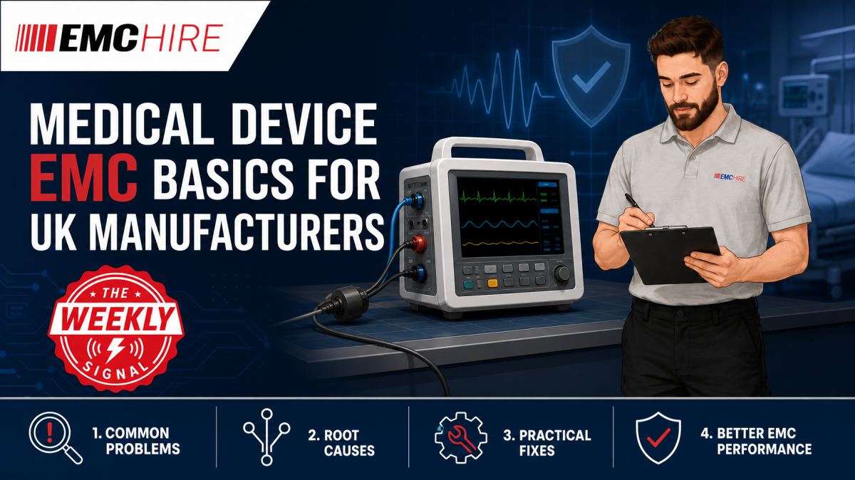 Medical device EMC basics for UK manufacturers